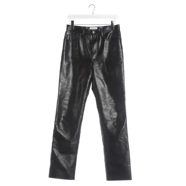 Pants, in Black, Leather, Agolde
