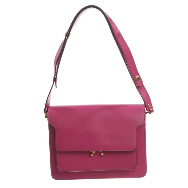 Schultertasche, in Rosa, Leder, Marni