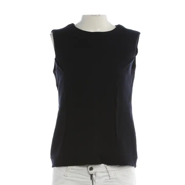 Top, in Navy, Wolle, Marni