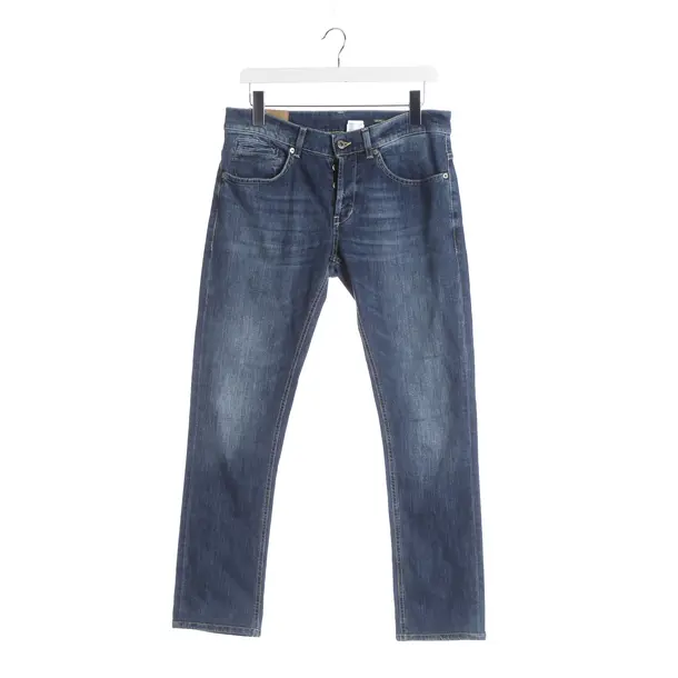 Straight Fit Jeans, in Blue, Cotton, Dondup