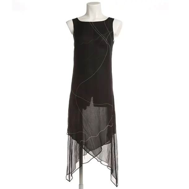 Kleid, in Schwarz, Seide, Max Mara