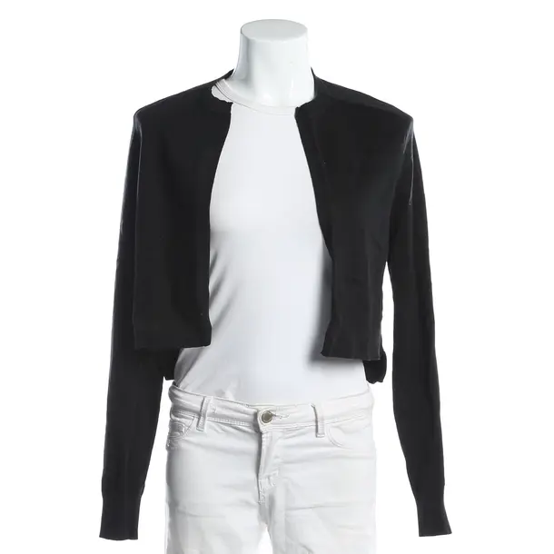 Strickjacke, in Schwarz, Baumwolle, Sportmax