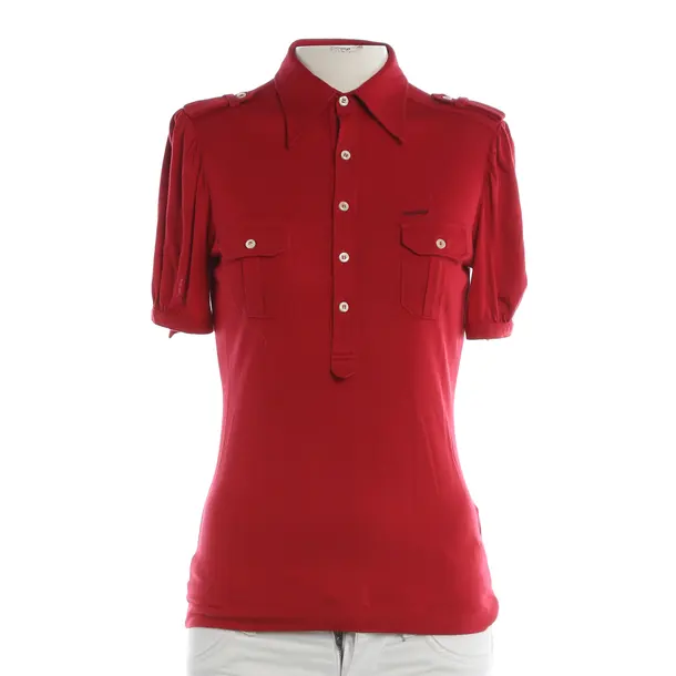 Polo, in Rosso, Viscosa, Dsquared