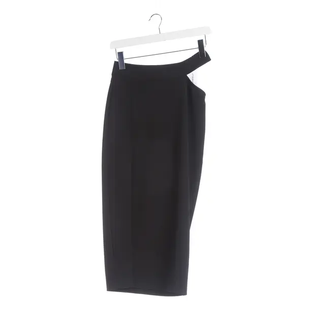 Skirt, in Black, Polyester, Dondup