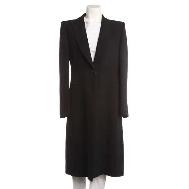 Mid-Season Coat, in Black, Acetate, Emporio Armani