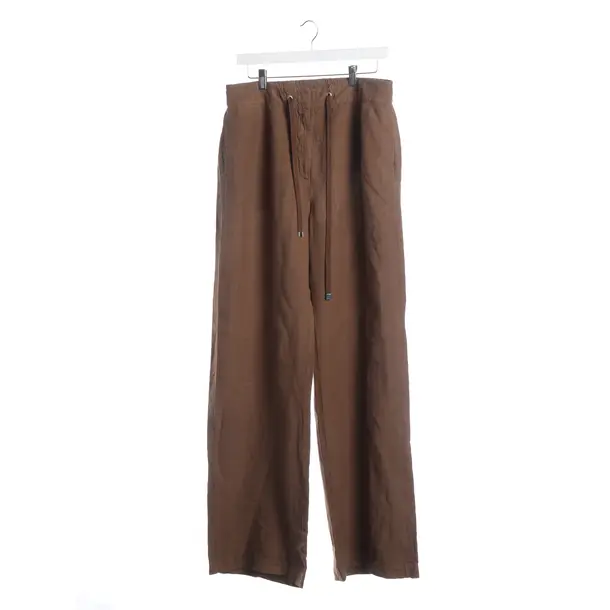 Pants, in Brown, Linen, Peserico