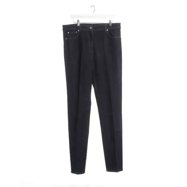 Slim Fit Jeans, in Navy, Cotton, Peserico