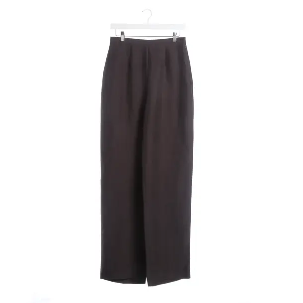Pantaloni, in Viola scuro, Viscosa, Giorgio Armani