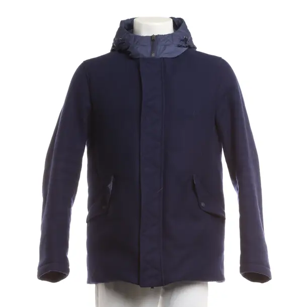 Winter Jacket, in Navy, Polyimide, Herno
