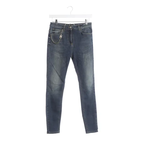 Skinny Jeans, in Blue, Cotton, Elisabetta Franchi