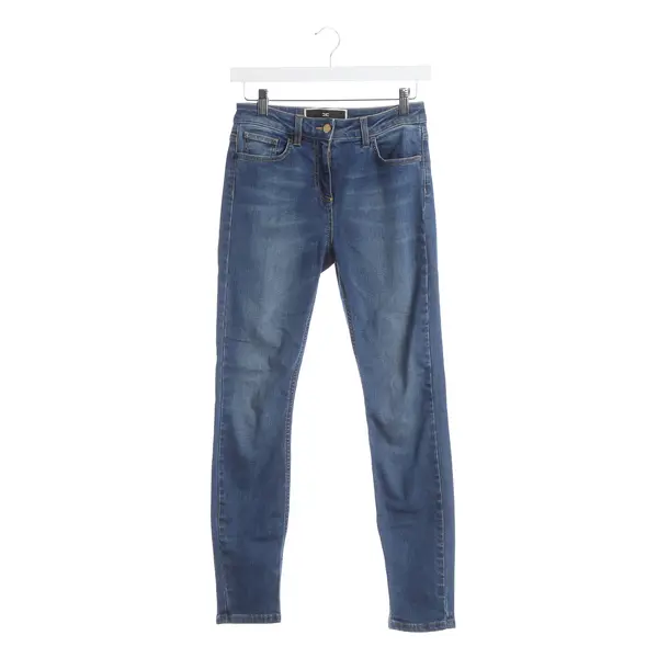Jeans skinny, in Blu, Cotone, Elisabetta Franchi
