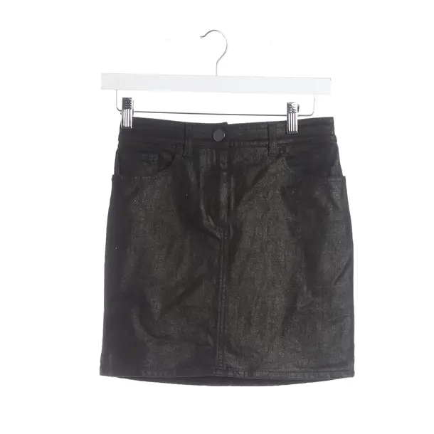 Skirt, in Black, Cotton, Elisabetta Franchi