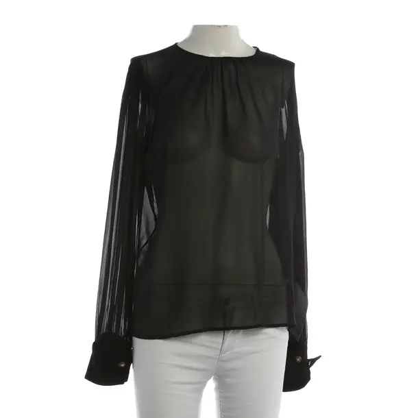 Blouse, in Black, Silk, Elisabetta Franchi