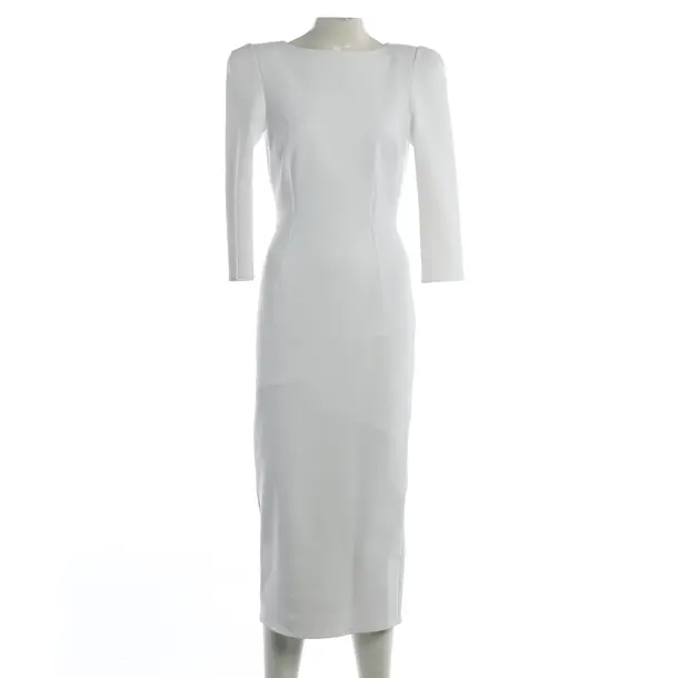 Cocktail Dress, in White, Polyester, Elisabetta Franchi