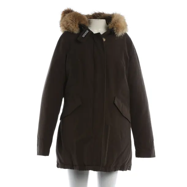 Winterjacke, in Braun, Baumwolle, Woolrich