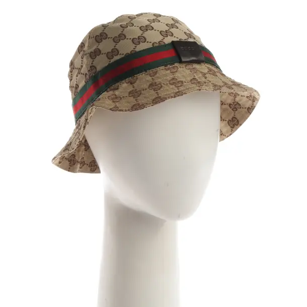 Hat, in Brown, Polyester, Gucci
