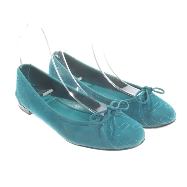 Ballerinas, in Hellblau, Gucci