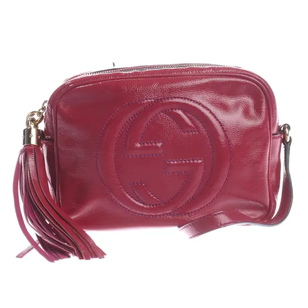 Cross Body Bag, in Raspberry, Leather, Gucci