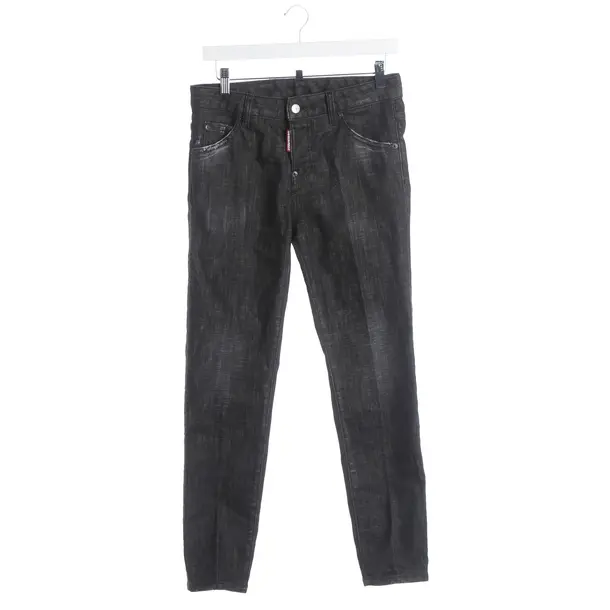 Jeans slim fit, in Grigio scuro, Cotone, Dsquared