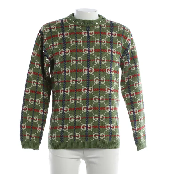Jumper, in Multicolored, Wool, Gucci