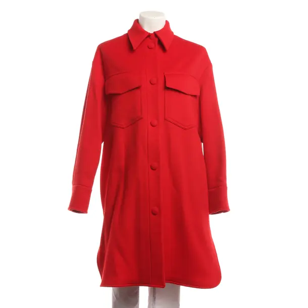 Cappotto mezza stagione, in Rosso, Lana, Stella McCartney