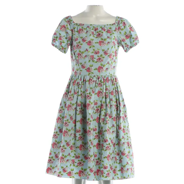 Kleid, in Hellblau, Baumwolle, Prada