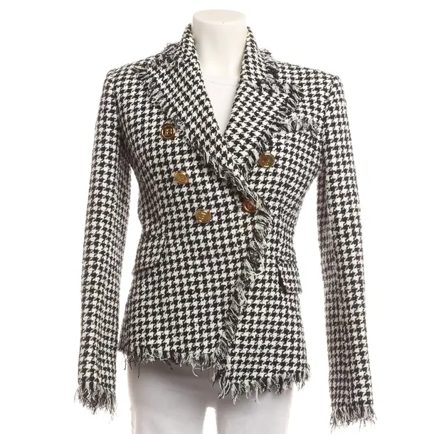 Blazer, in Black, Cotton, Balmain