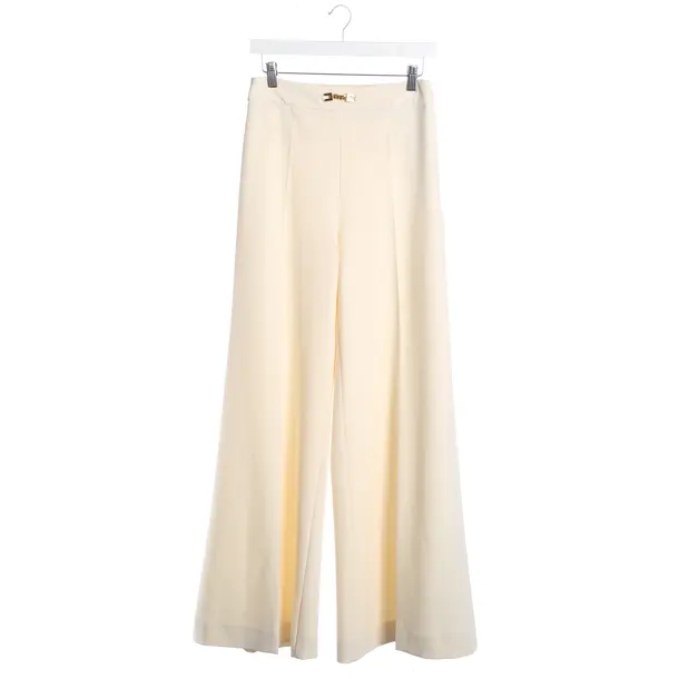 Pantaloni, in Crema, Poliestere, Elisabetta Franchi