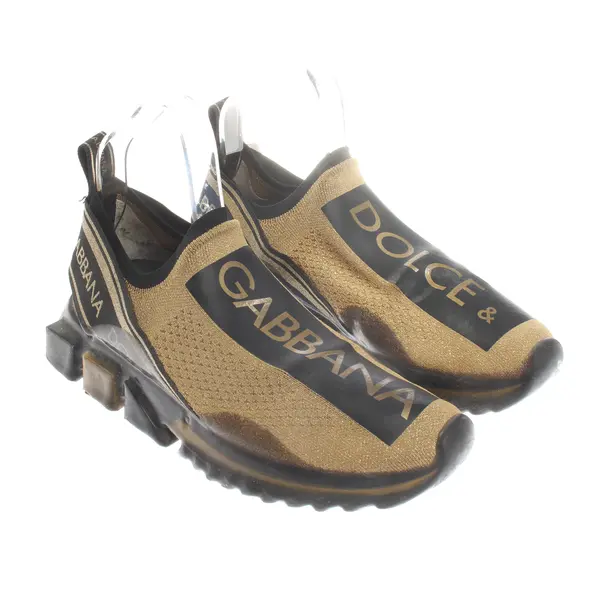 Sneaker, in Gold, Dolce & Gabbana