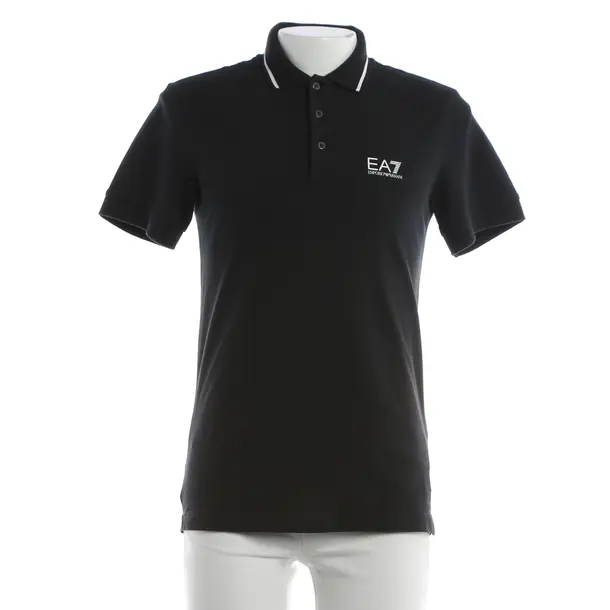 Polo Shirt, in Black, Cotton, Emporio Armani