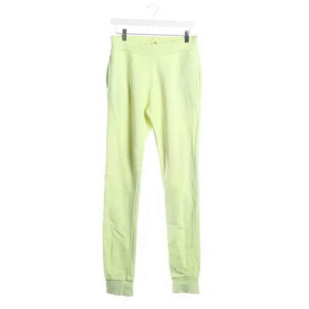 Sweatpants, in Neon Yellow, Cotton, MSGM