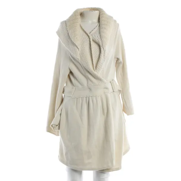 Strickjacke, in Beige, Wolle, Ermanno Scervino