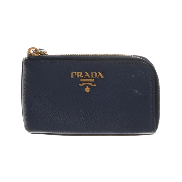 Key Holder, in Navy, Leather, Prada