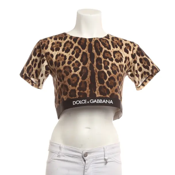 Camicia, in Marrone chiaro, Cotone, Dolce e Gabbana