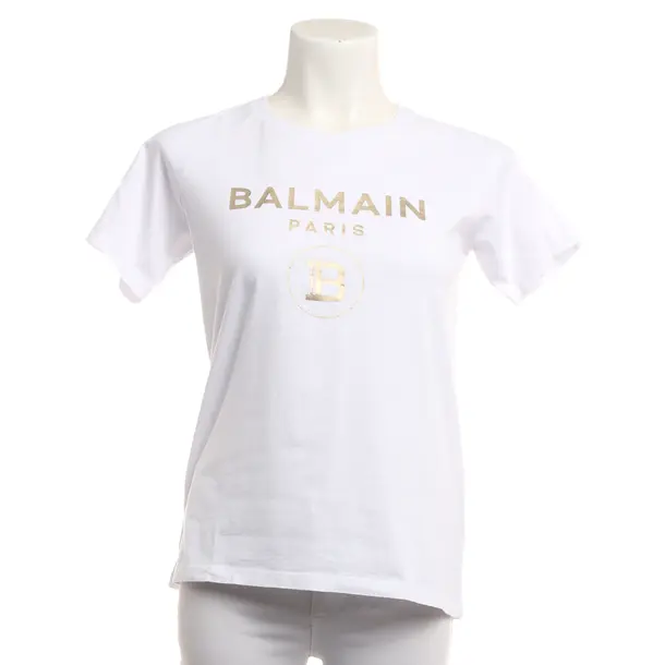 Shirt, in Weiß, Baumwolle, Balmain