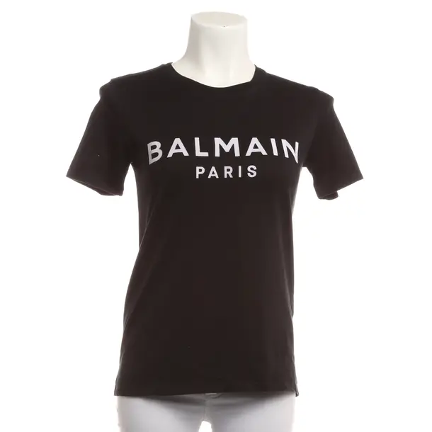 Shirt, in Schwarz, Baumwolle, Balmain