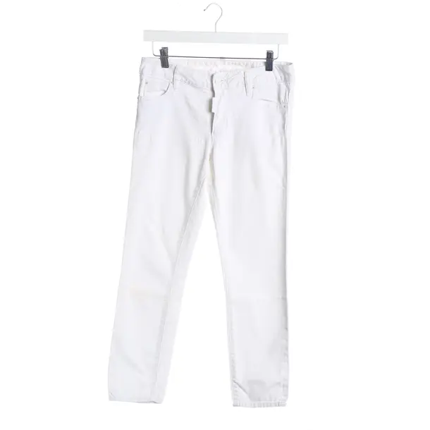 Jeans skinny, in Bianco, Cotone, Dsquared