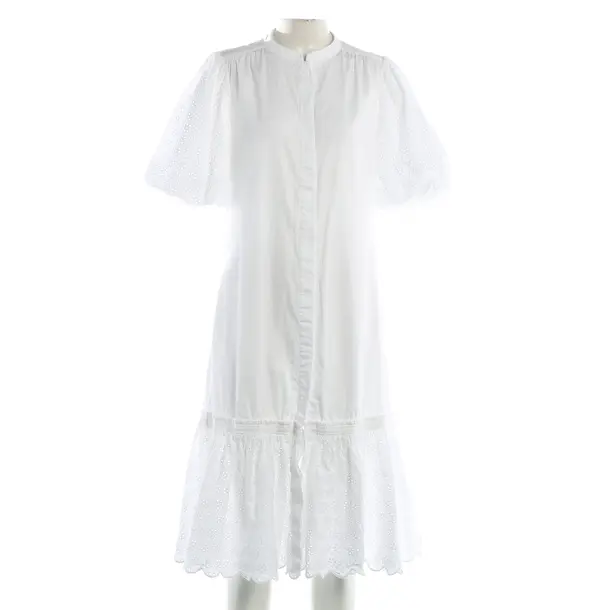 Dress, in White, Cotton, Tory Burch