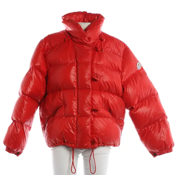 Down Puffer Jacket, in Red, Polyamide, Moncler Grenoble
