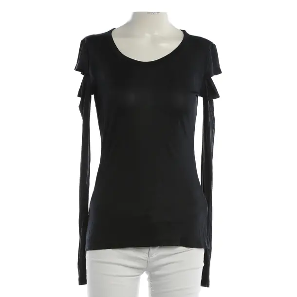 Long Sleeve Shirt, in Dark Gray, Acetate, Helmut Lang