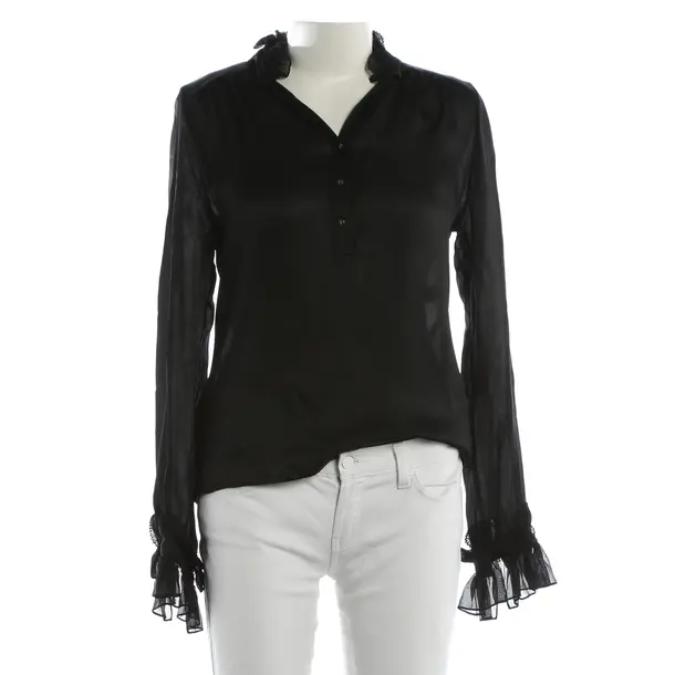 Blouse, in Black, Silk, Diane von Furstenberg