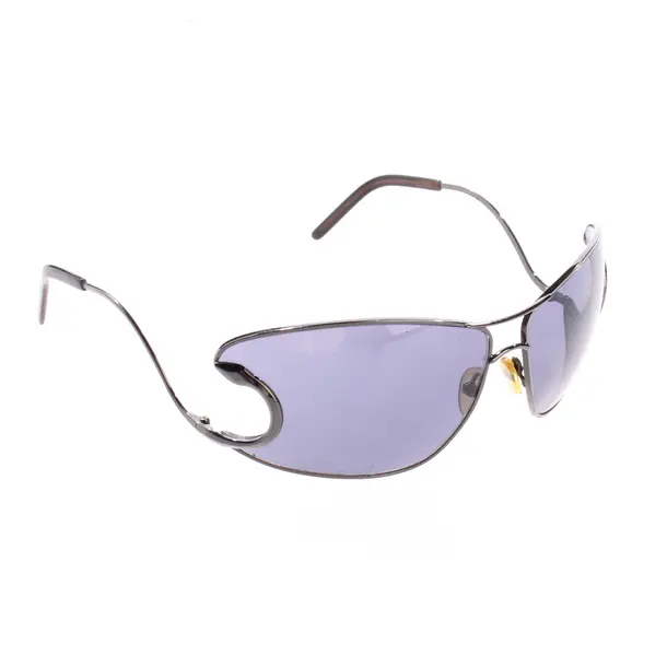 Occhiali da sole, in argento, Plastica / metallo, Roberto Cavalli