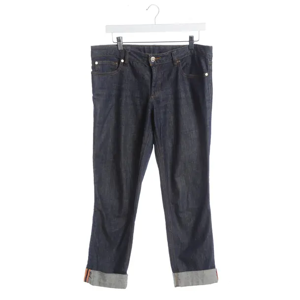 Skinny Jeans, in Blue, Cotton, Tory Burch