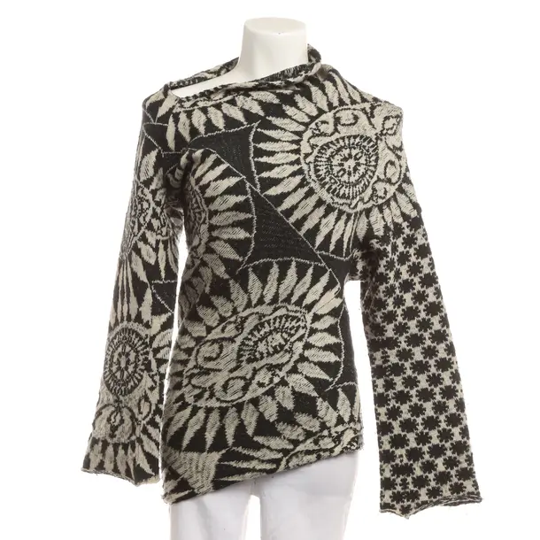 Wollpullover, in Dunkelgrau, Wolle, Dries van Noten