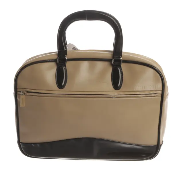 Handbag, in Light Brown, Leather, Miu Miu