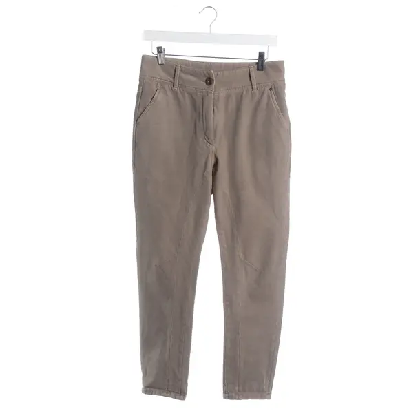 Pants, in Light Brown, Cotton, Brunello Cucinelli