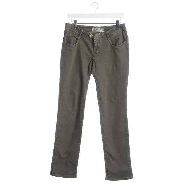 Jeans Straight Fit, in Grün, Baumwolle, Jacob Cohen