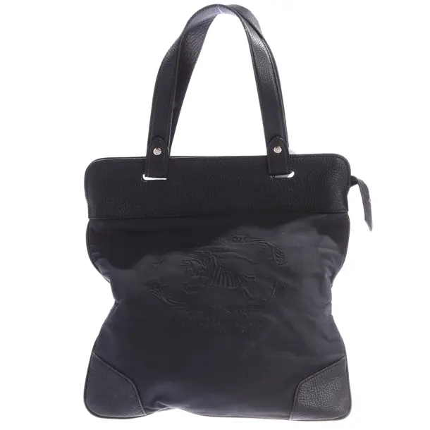 Schultertasche, in Schwarz, Viskose, Burberry