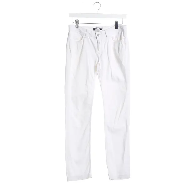Pantaloni, in Bianco, Cotone, Dolce e Gabbana