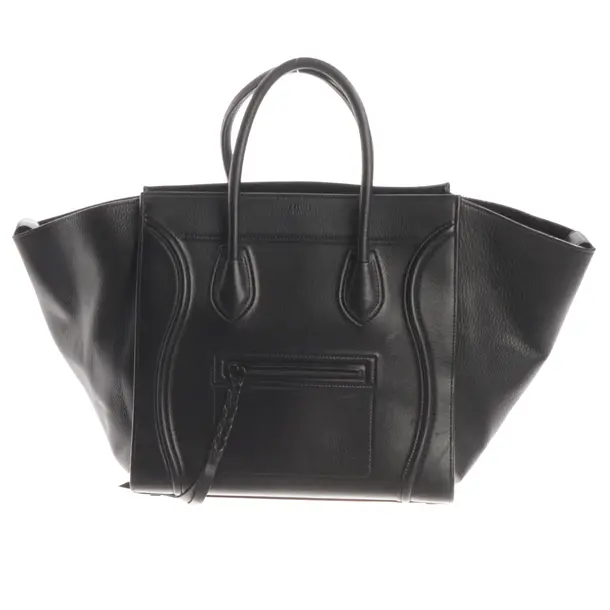 Shopper, in Schwarz, Leder, Céline